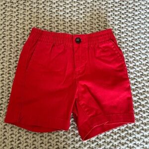 Janie and Jack Vibrant Red Kids Shorts